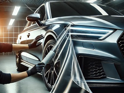 Påverkar målarskyddsfilmen bilfärg över tiden