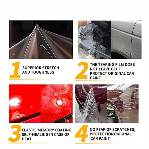 High gloss automobile paint protection film High gloss automobile paint protection film